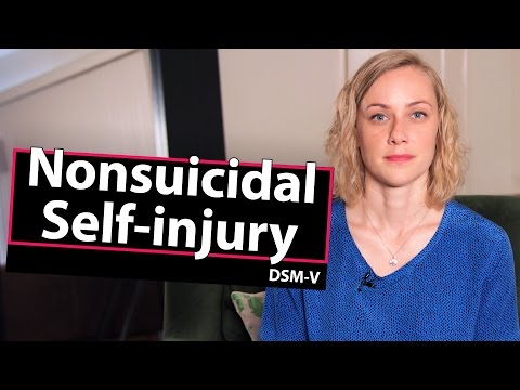 Diagnosis? Nonsuicidal Self-Injury - DSM-V // Mental Health with Kati Morton